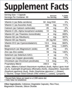TheyaVue-supplement-facts